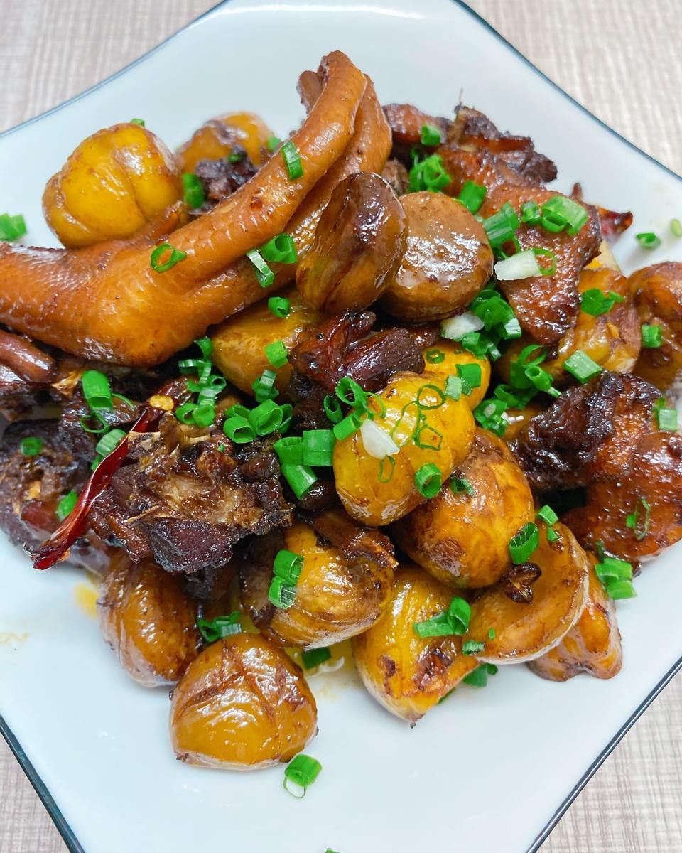 宁栀q做的板栗啤酒鸭