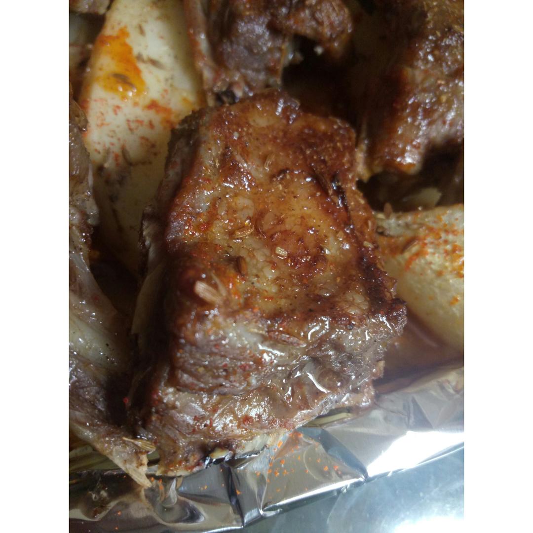 秘制烤羊排（烤箱）