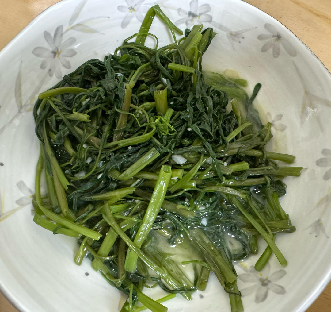 蒜蓉空心菜的做法