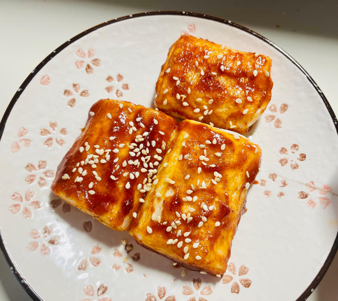 秒杀路边摊外酥里糯脆皮烤年糕