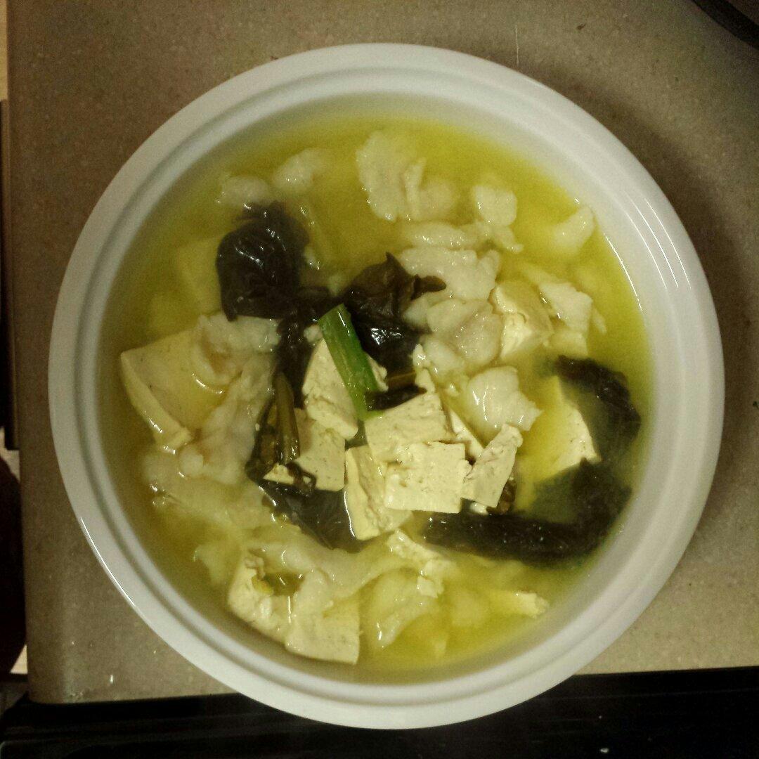 简易版酸菜鱼