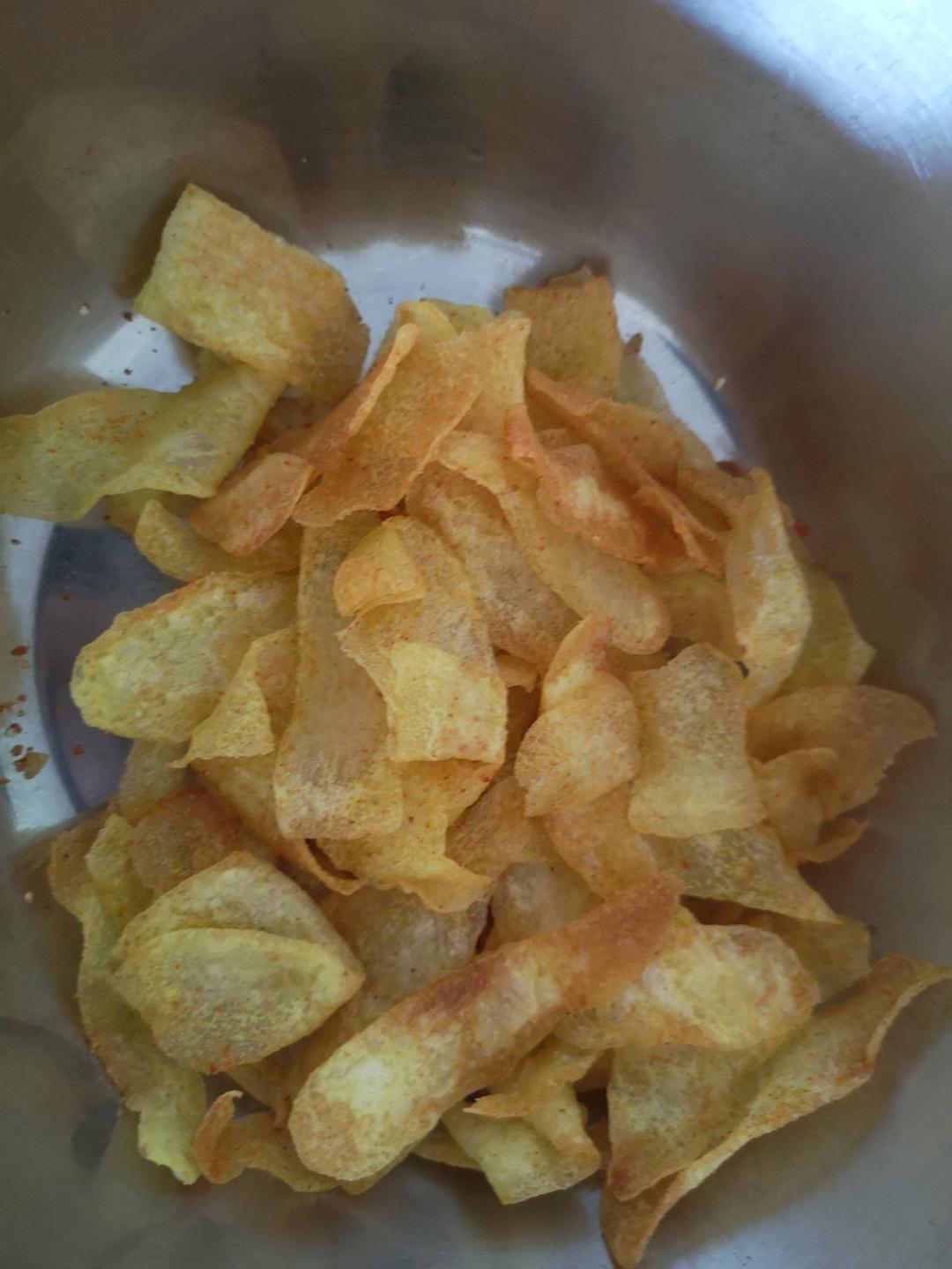 炸土豆片（家庭版薯片）