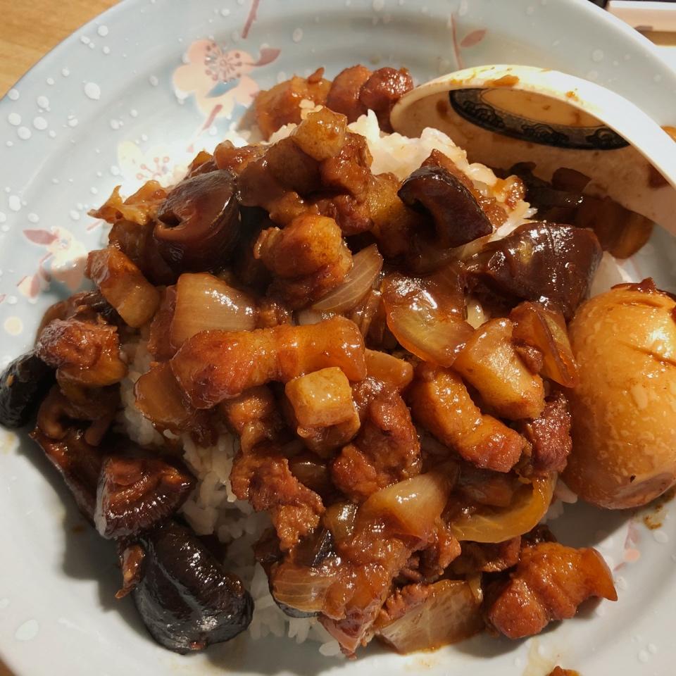 【台式卤肉饭】最地道的卤肉饭，4步就搞定！