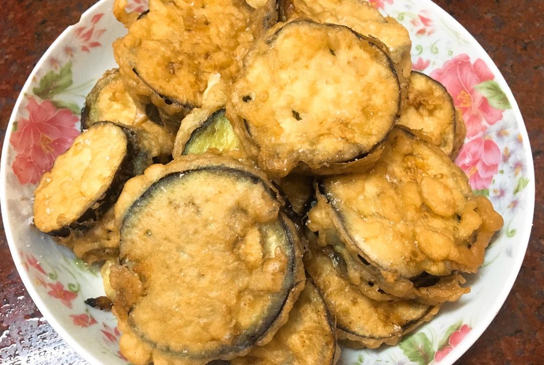 炸茄盒老沧口风味