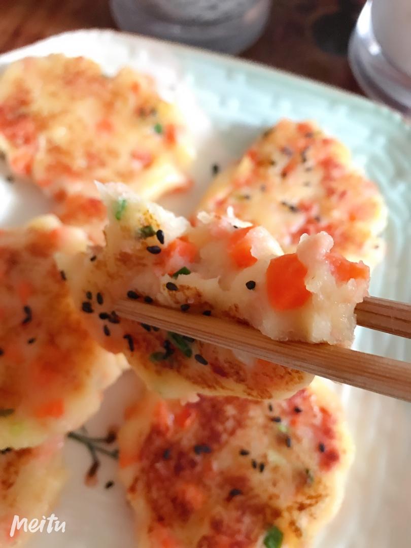 【土豆泥早餐饼】的做法