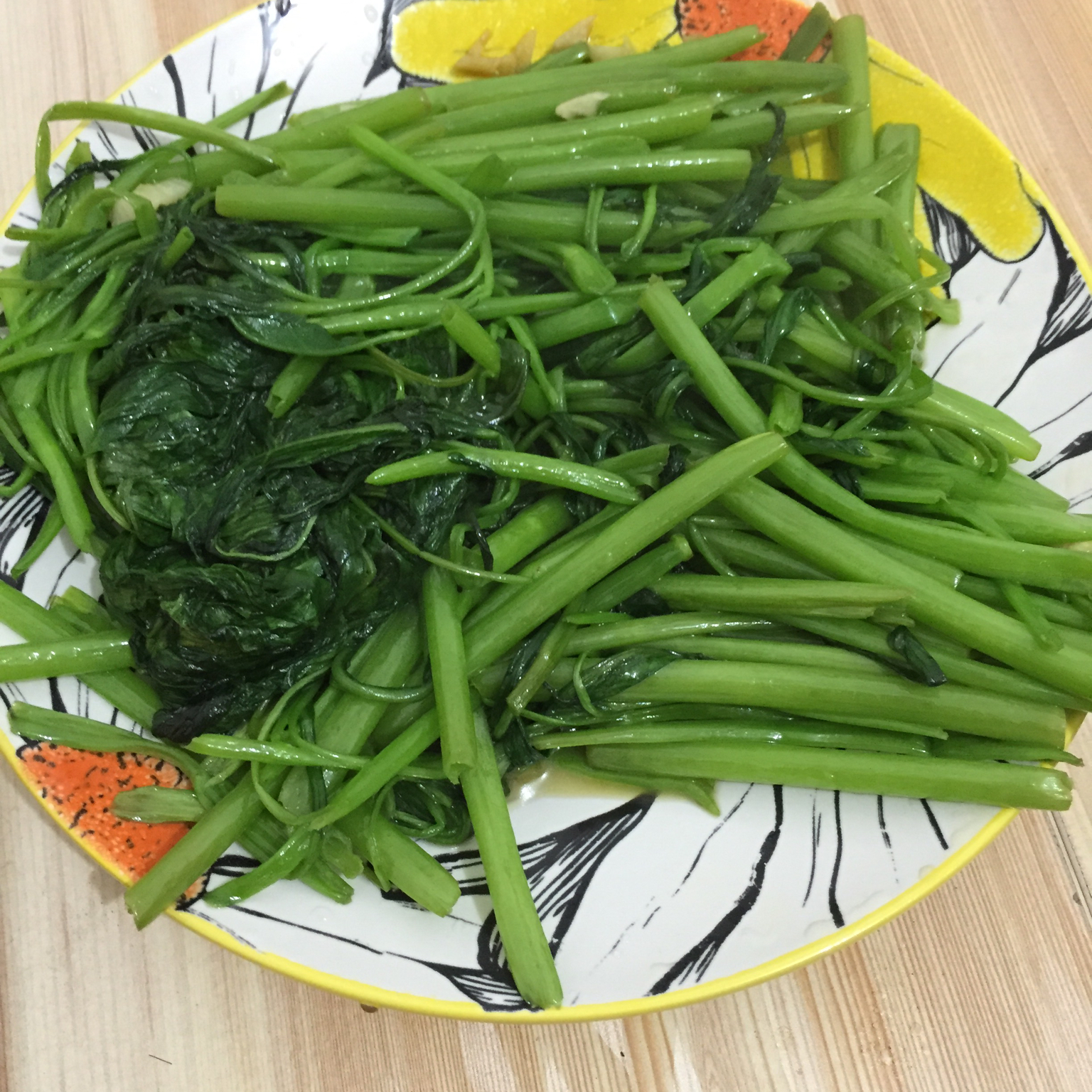 蚝油蒜蓉空心菜