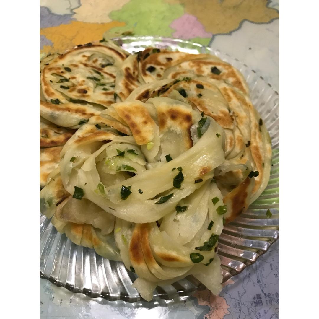 葱花手抓饼