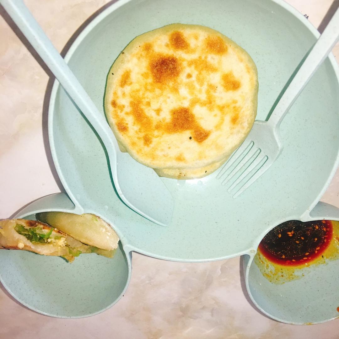 不用去早餐店的发面馅饼