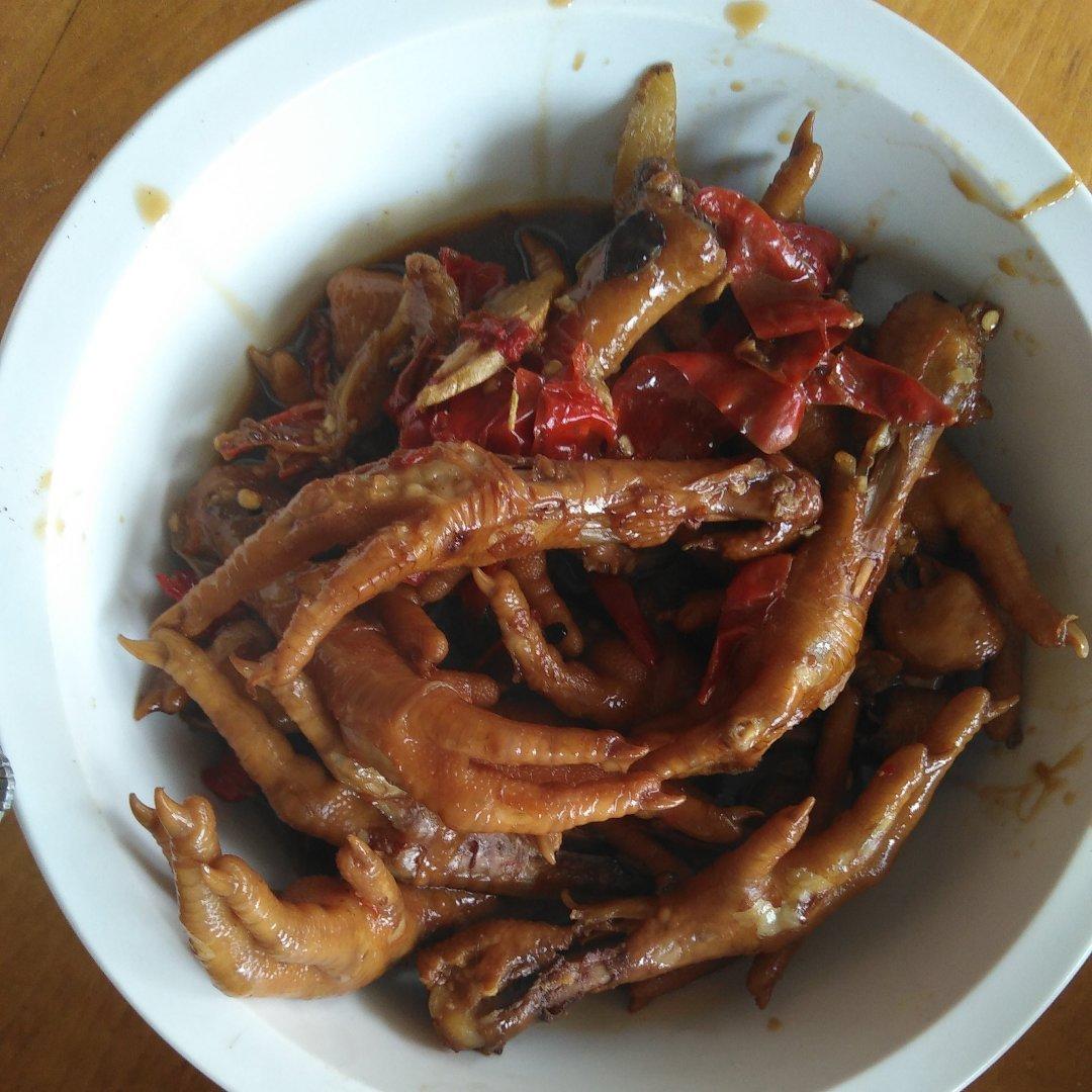 香辣卤鸡爪
