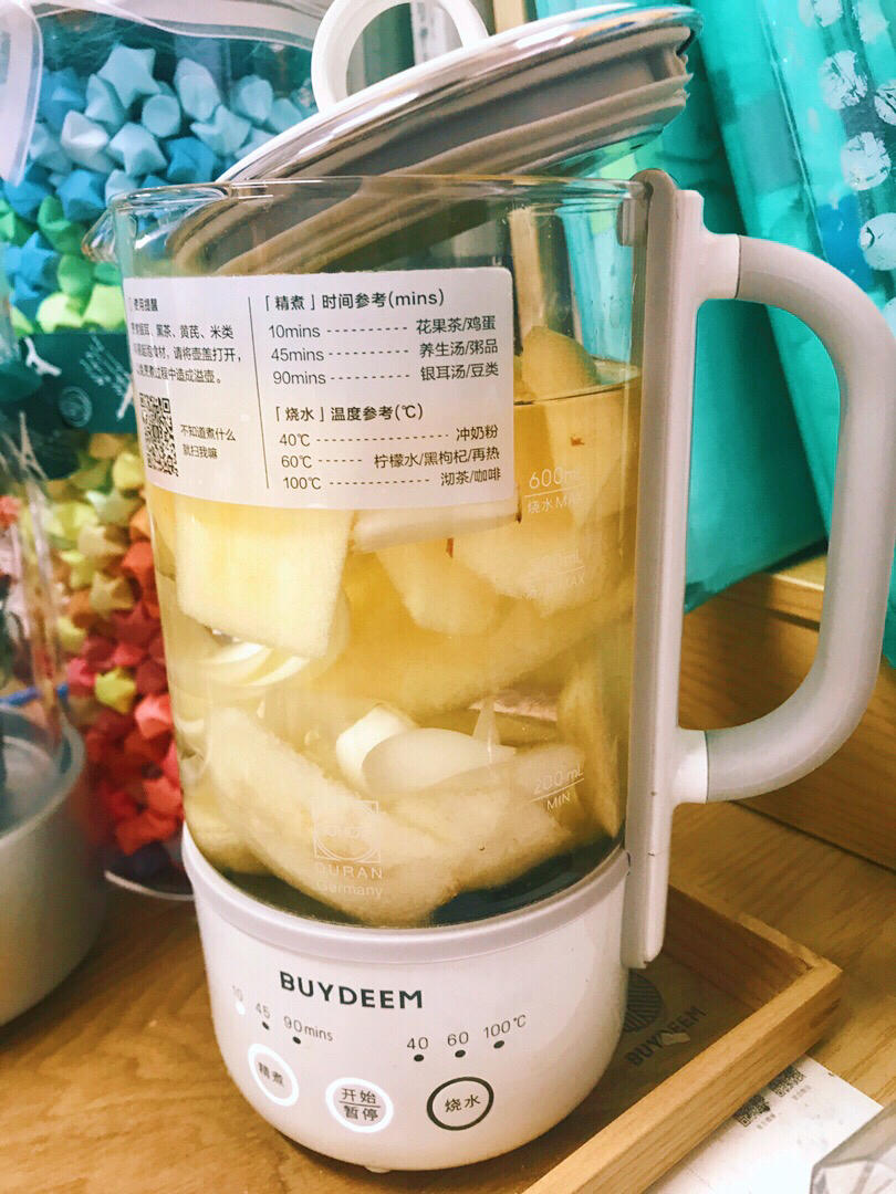 清润降火水果茶【3月北鼎养生壶食谱】