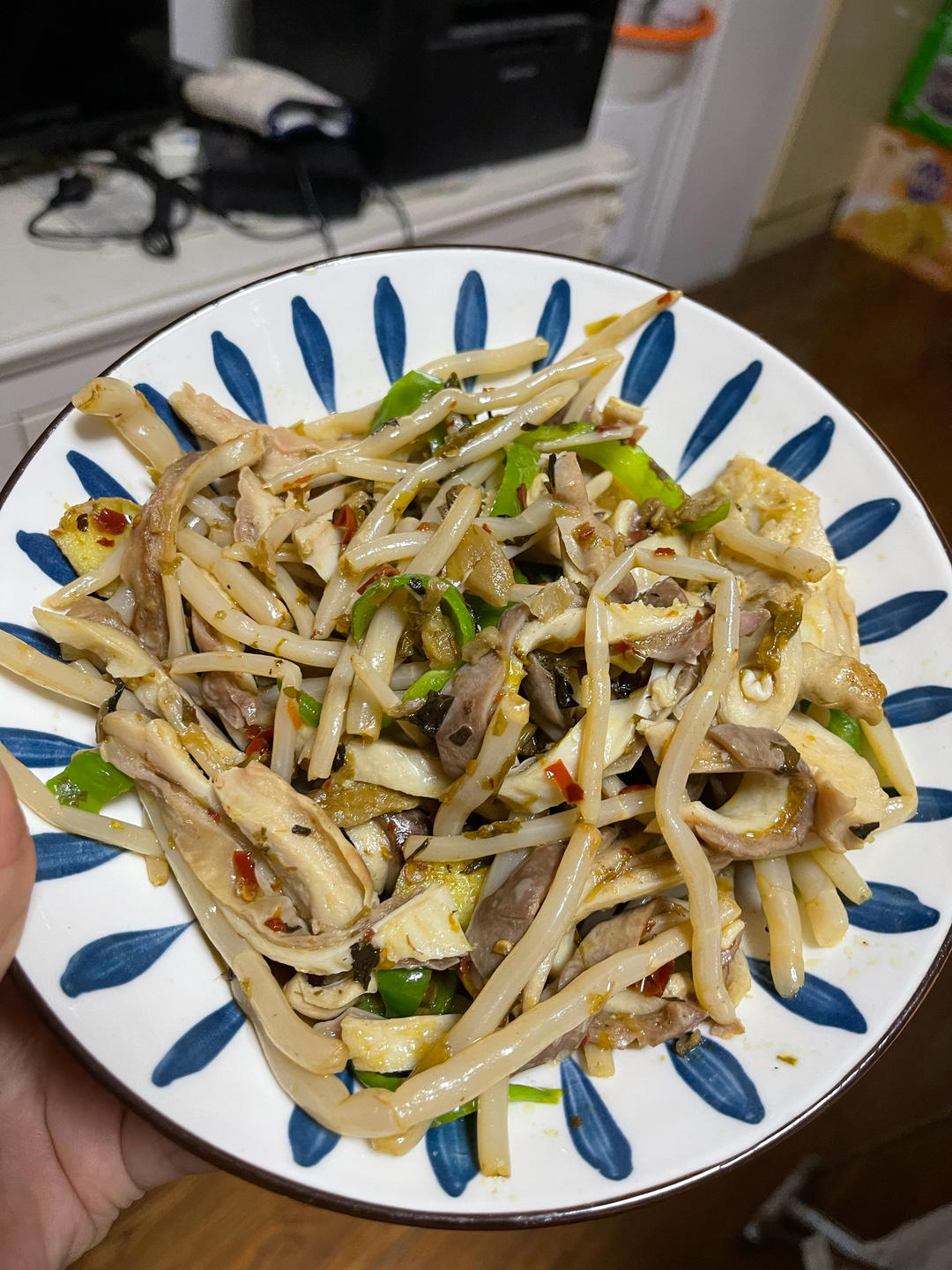 酸菜炒猪肚
