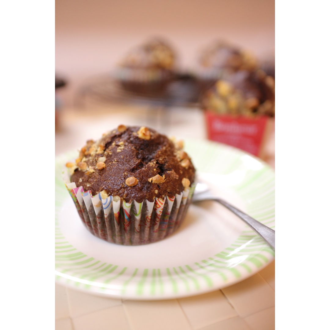 浓情巧克力摩卡马芬<Chocolate Espresso Muffins>