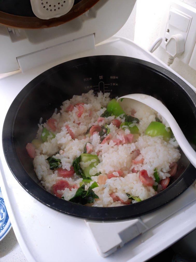 电饭煲咸肉菜饭