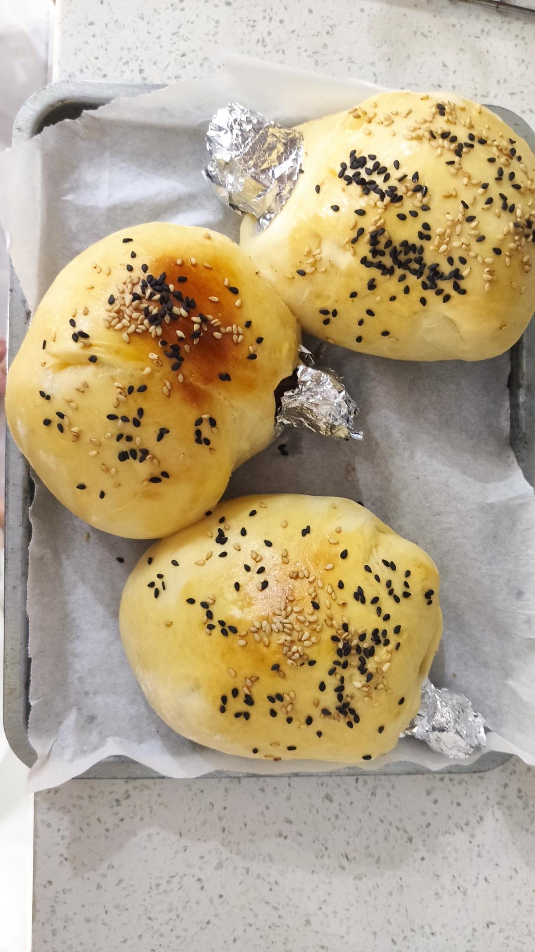 【鸡腿面包】真的有鸡腿的面包！