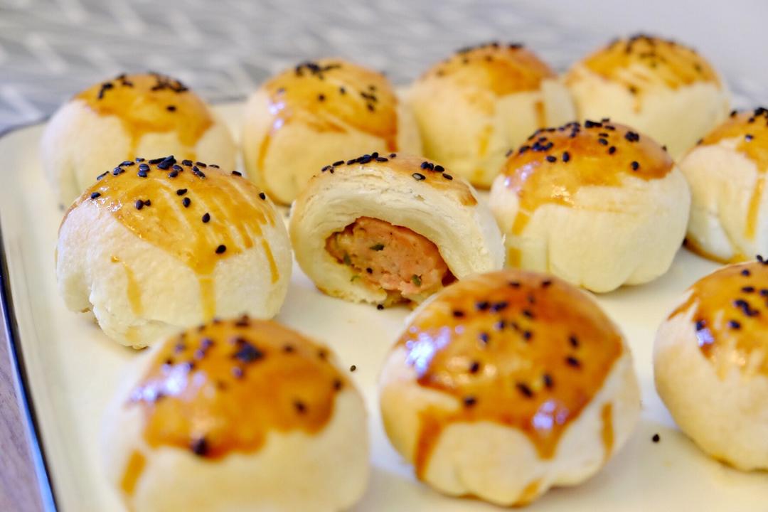 泳式鲜肉榨菜月饼