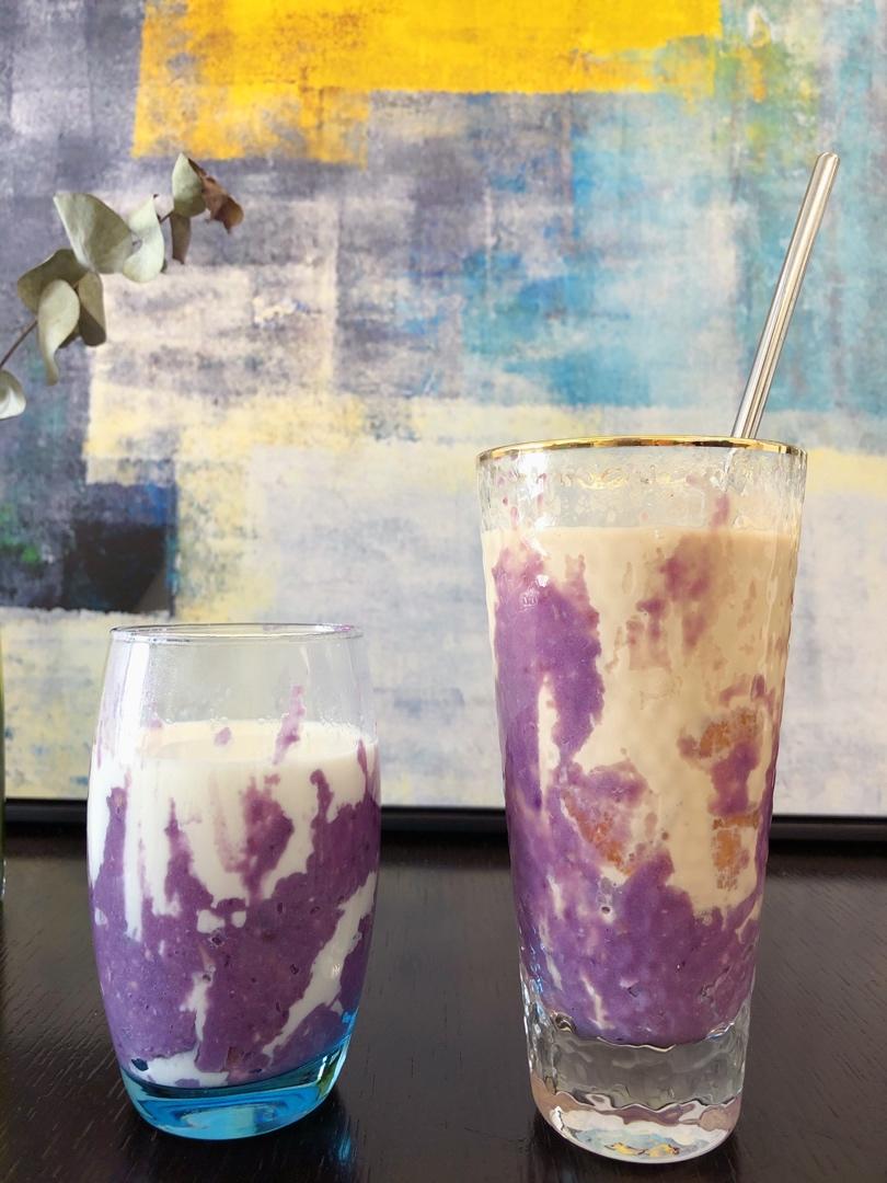 告别排队的奶盖芋泥奶茶