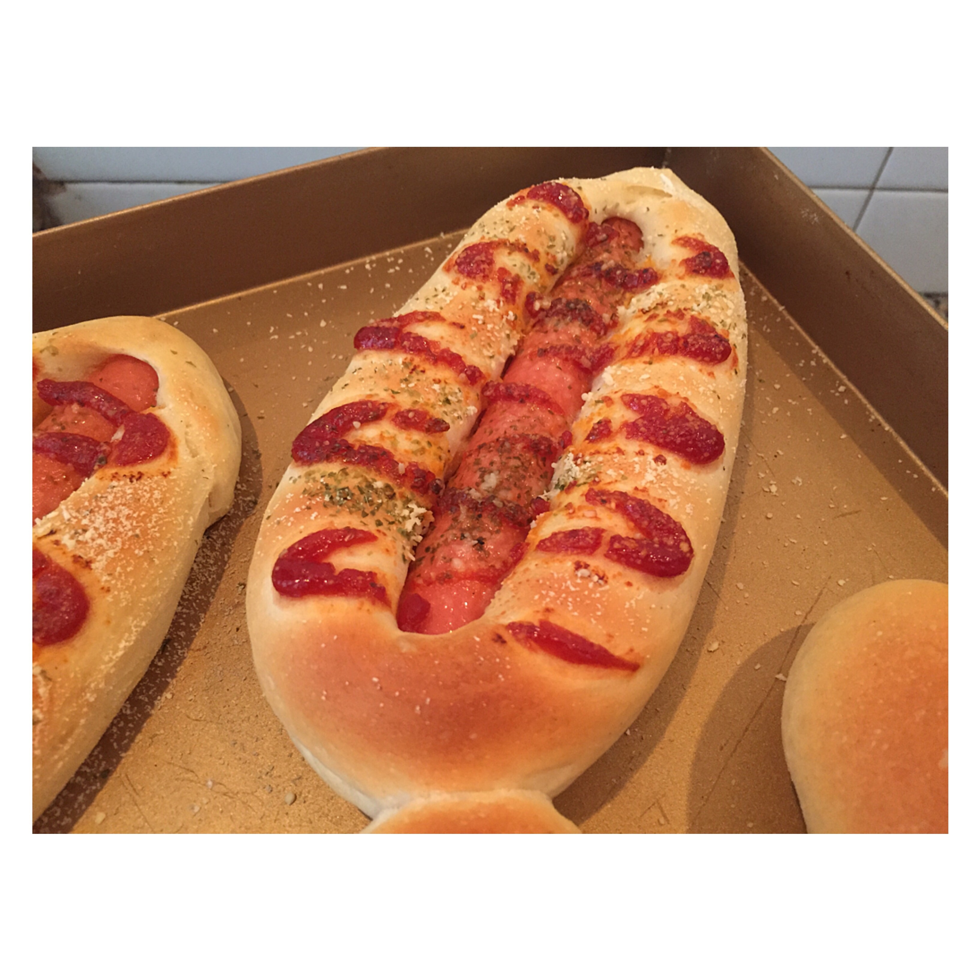 迷你肠仔小面包