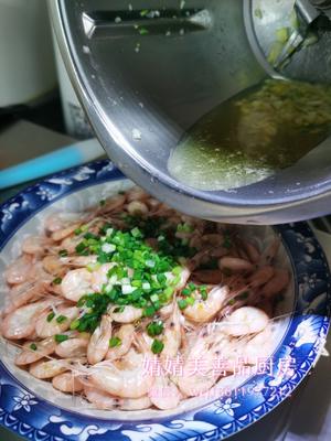 豉油白米虾的做法 步骤4