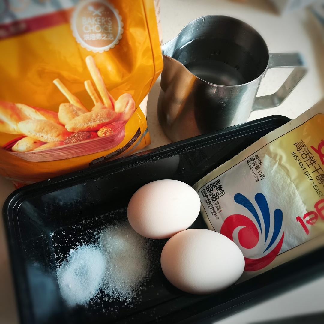 纯奶手撕吐司的做法 步骤1