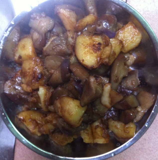 土豆烧茄子