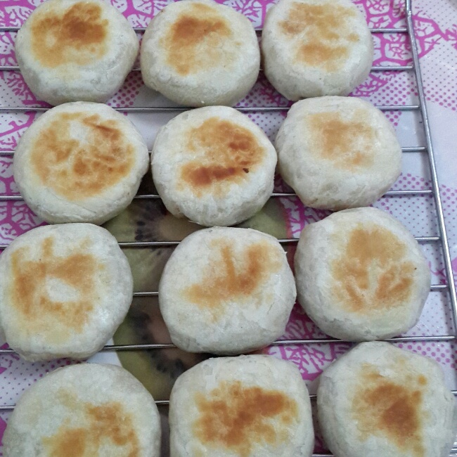 酥皮绿豆饼