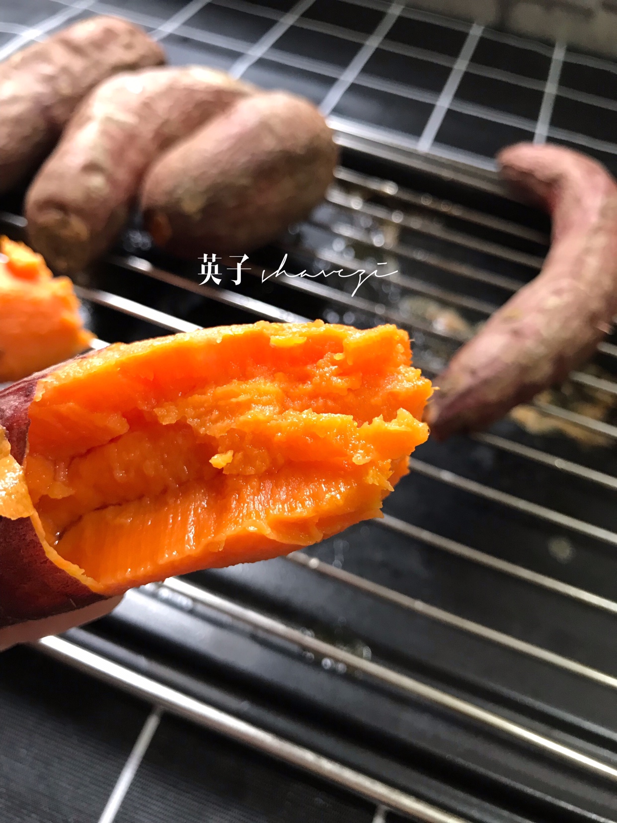 烤地瓜 烤红薯（烤箱版）的做法 步骤9