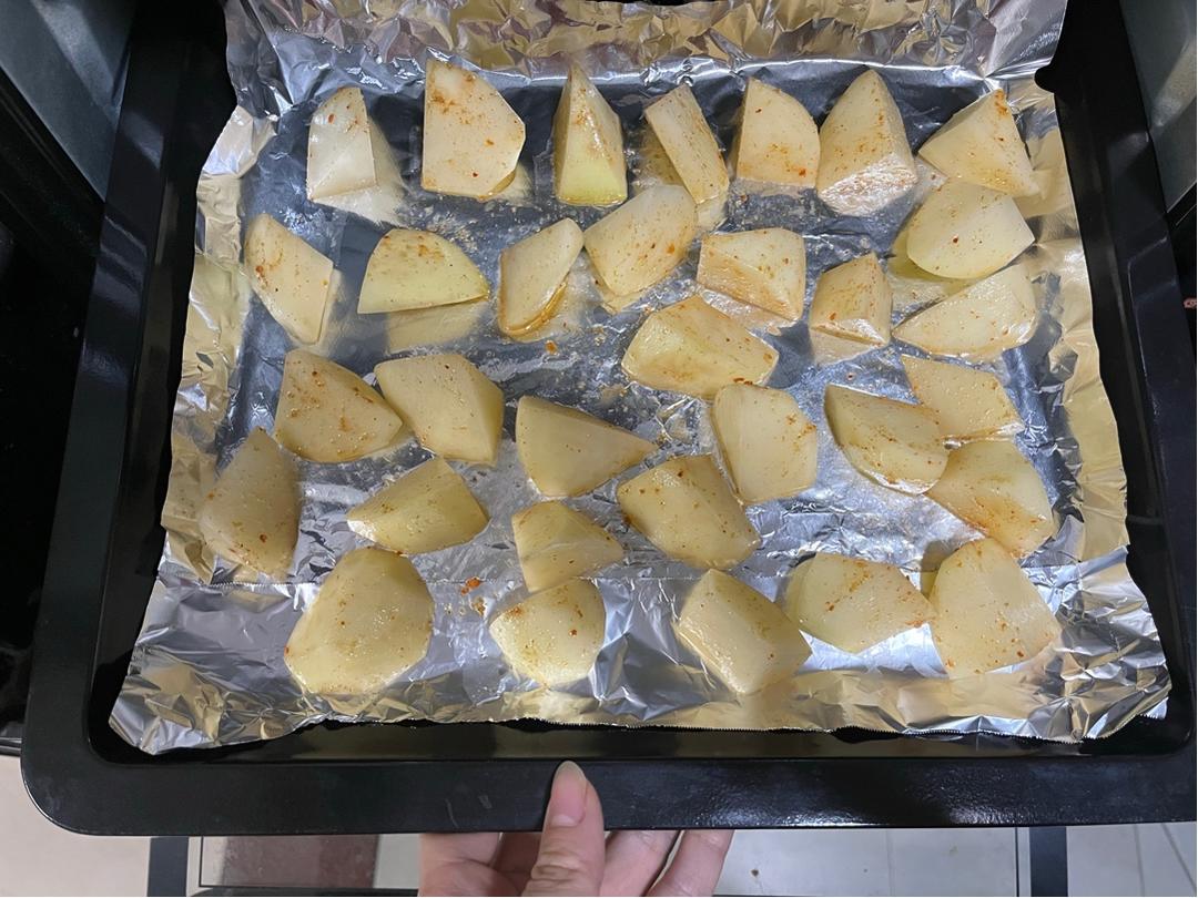 一人食 ｜ 香脆烤薯角（烤箱版）