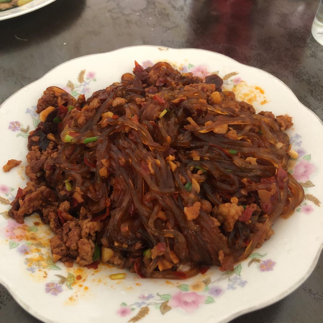 蚂蚁上树/红薯粉