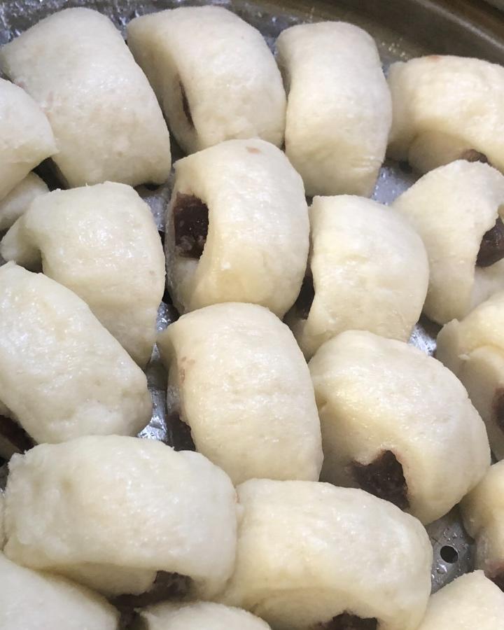 奶香夹心小馒头（一次发酵）