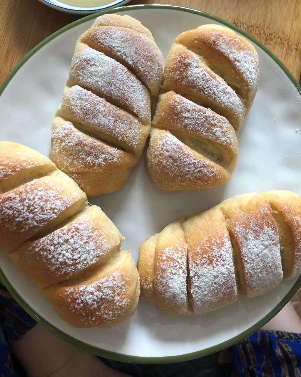 鸭梨宝宝-1做的特价 | 世界银奖面包:日系松软甜糯大米面包