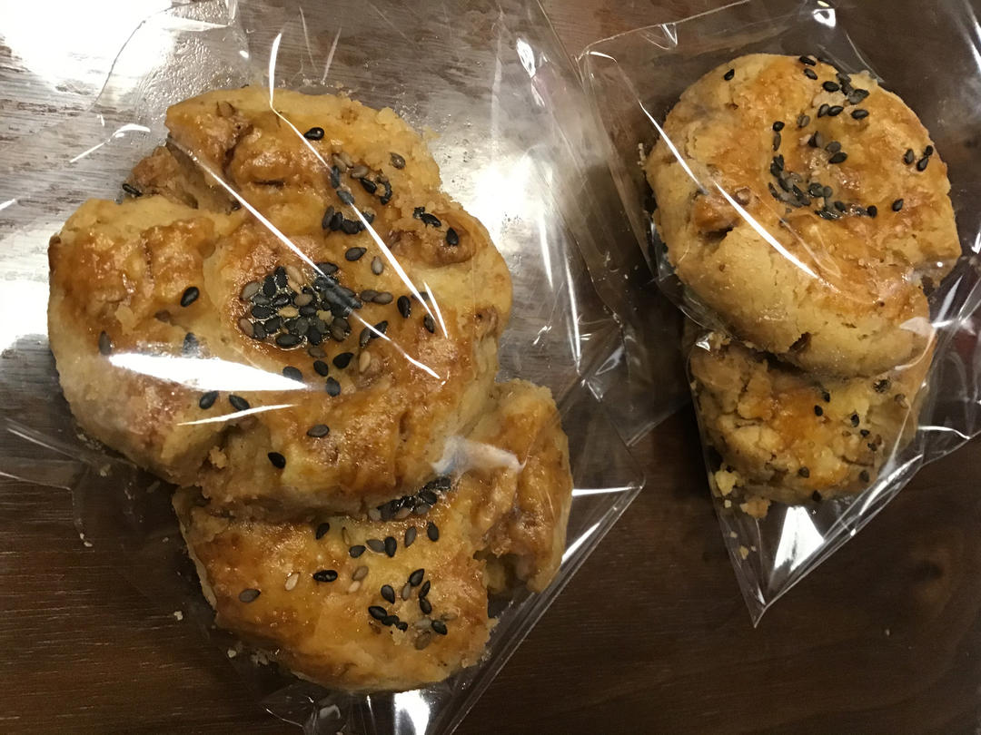 非常好吃的核桃 杏仁酥