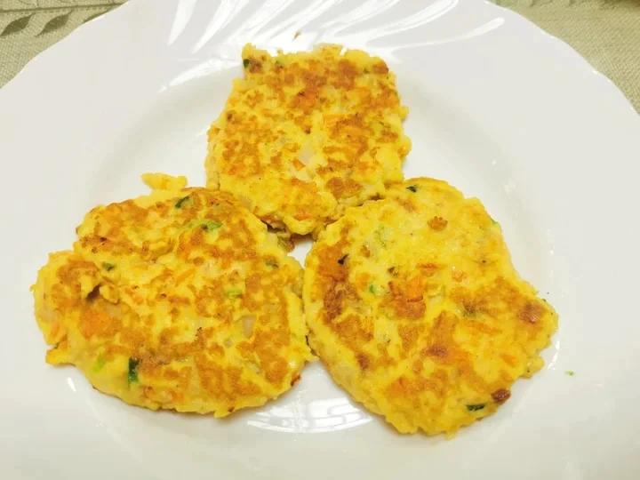 抗老食谱-蔬菜豆腐饼