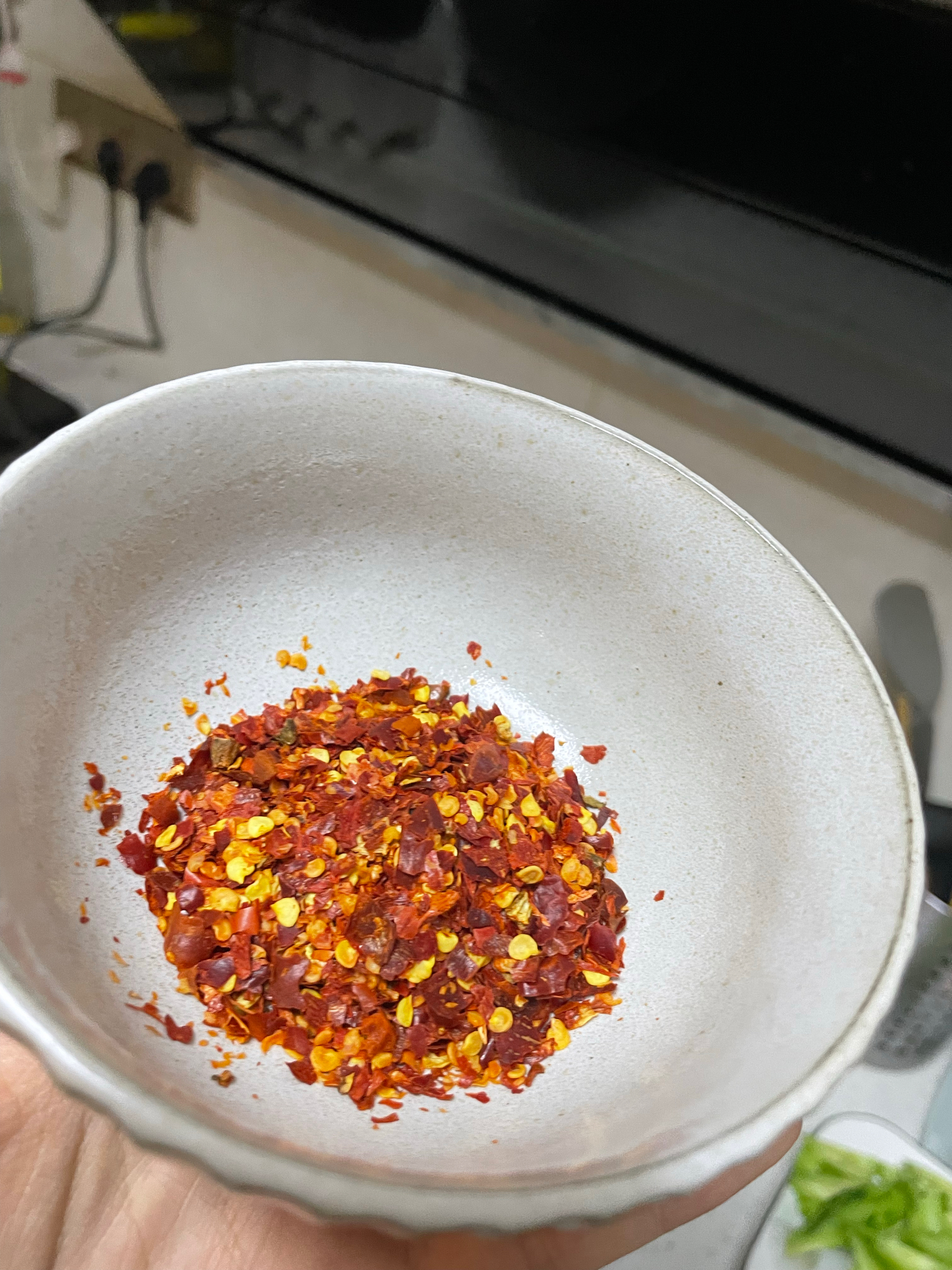 超简易自制辣椒油的做法