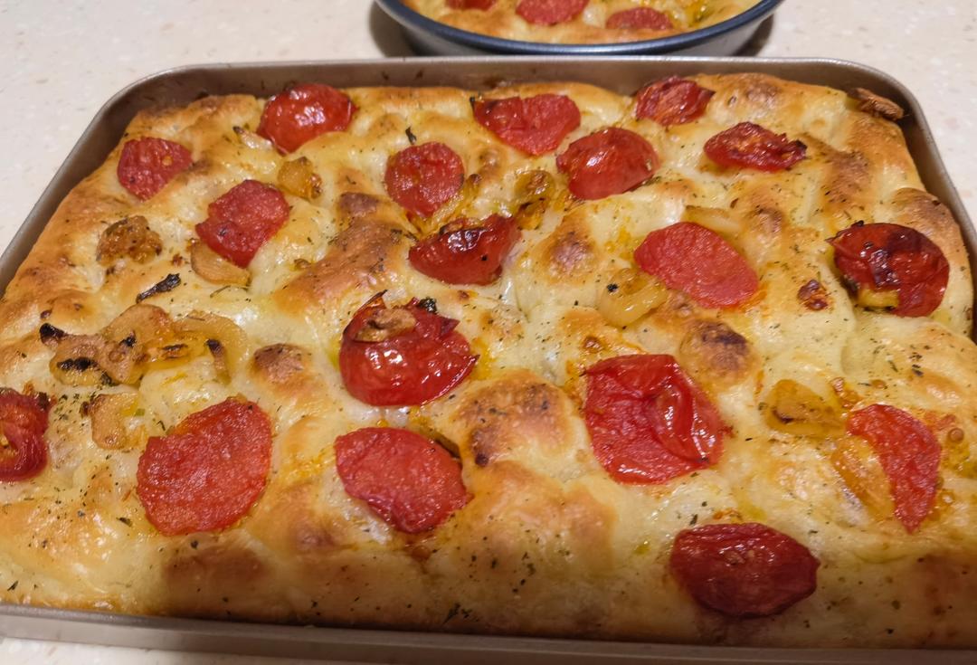 『研究了2年的完美食谱』最简单的免揉佛卡夏