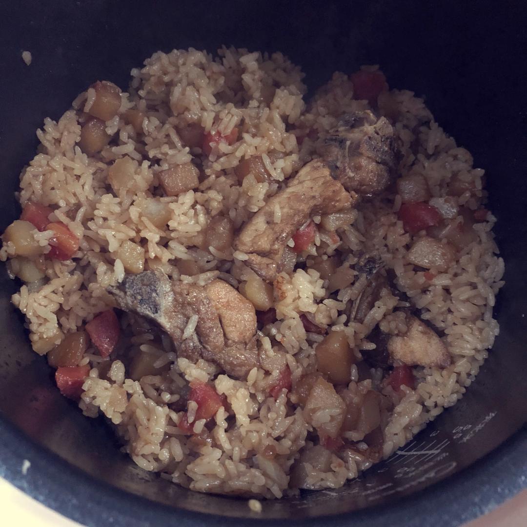 零失败的电饭煲排骨焖饭