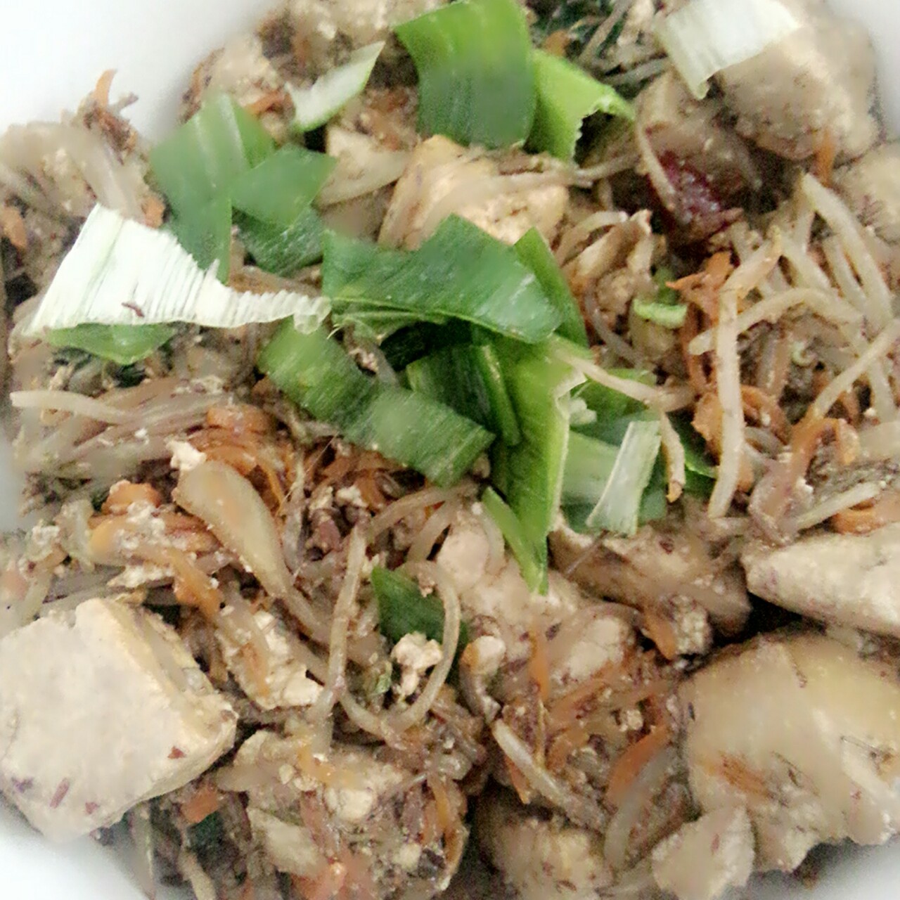 虾酱炖豆腐
