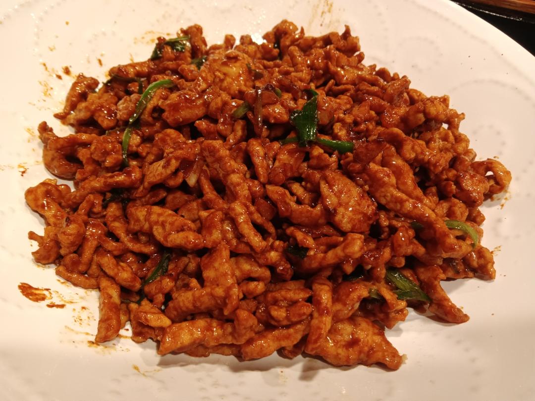 京酱肉丝