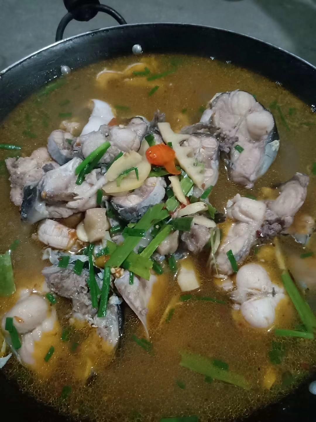 桂林酸笋鱼的做法