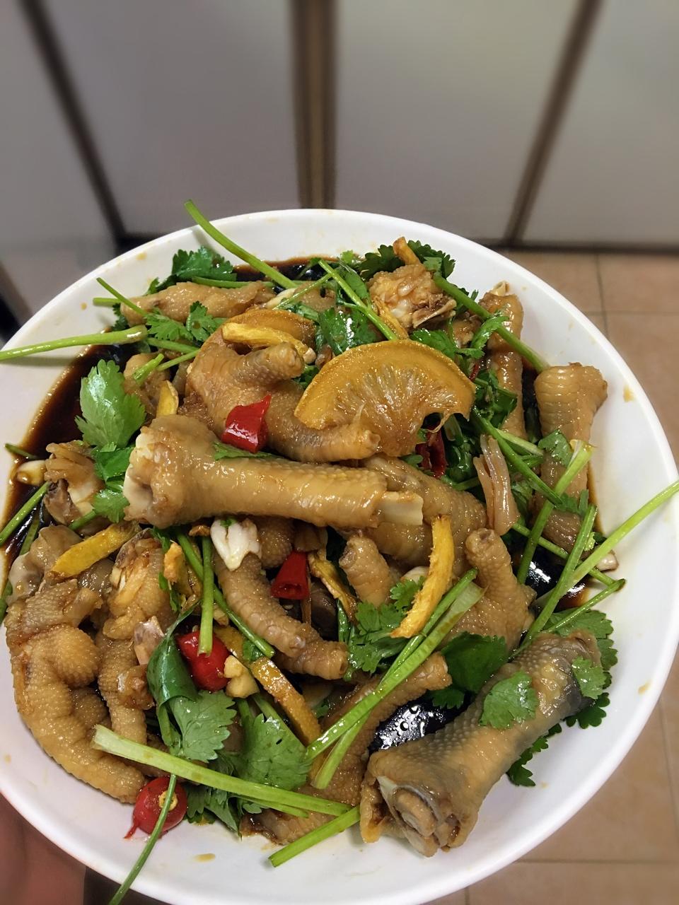 超好吃的🍋酸辣凤爪