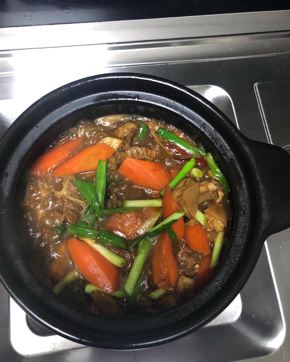 羊肉烧胡萝卜