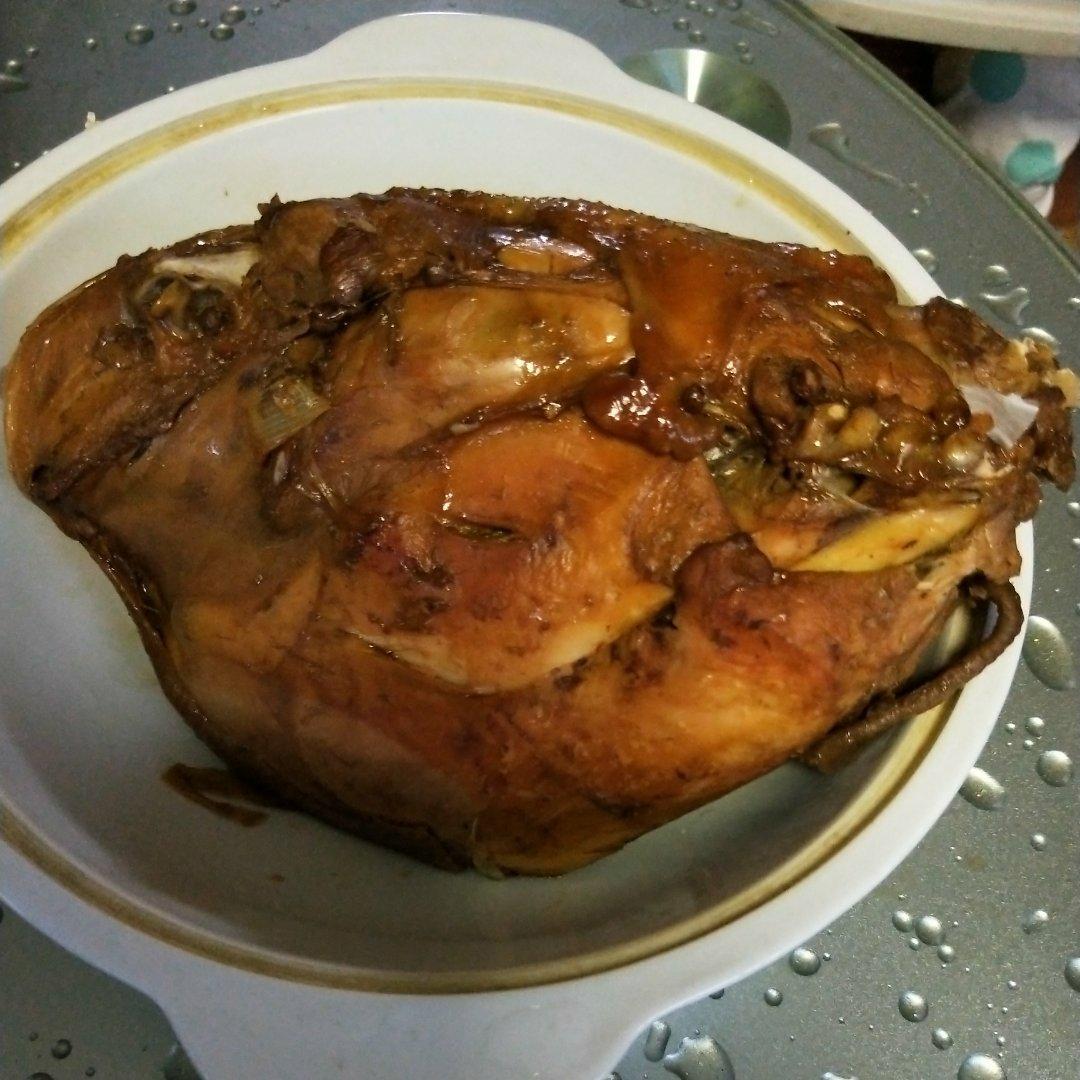 葱香三黄鸡（铸铁锅版本）超详细版本