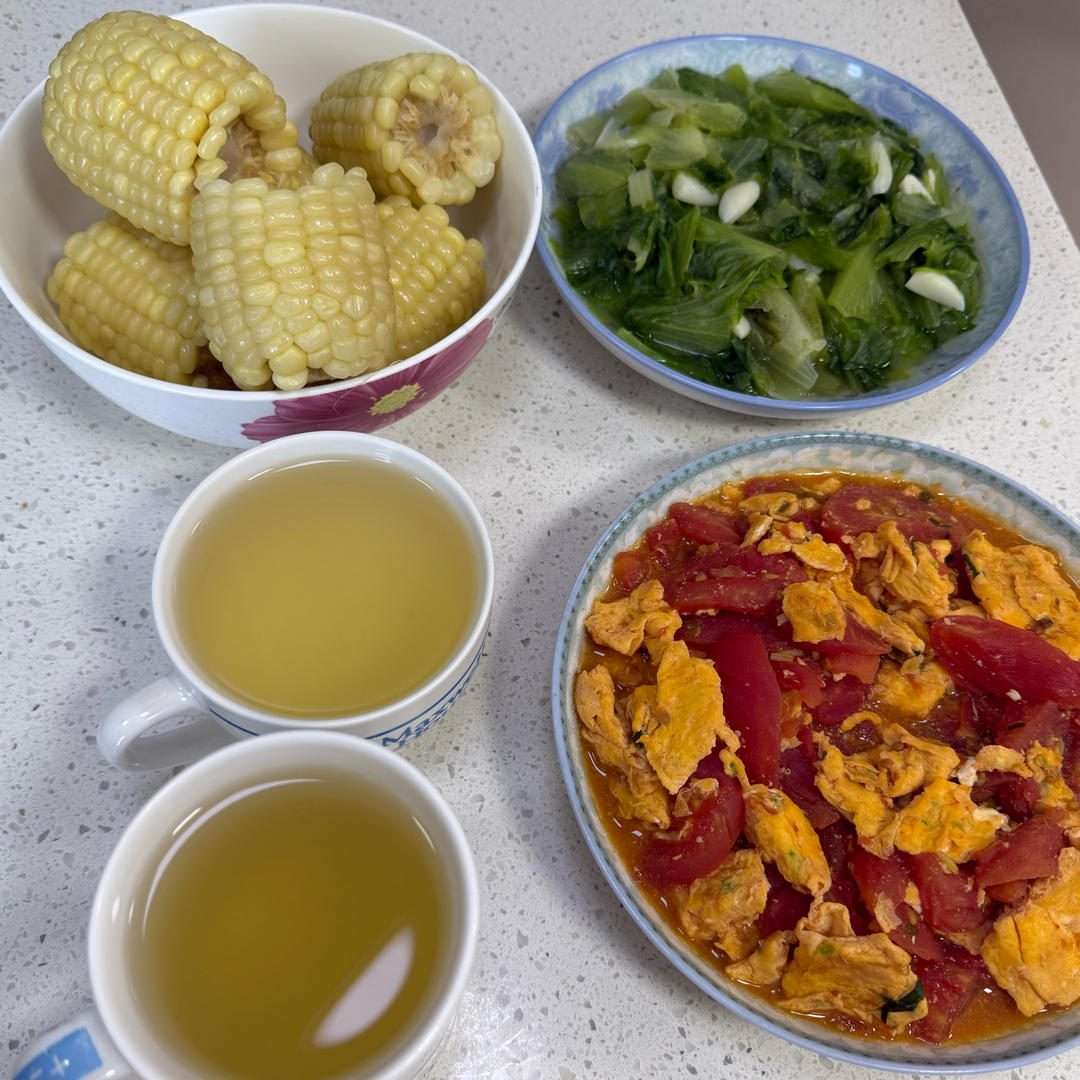 清煮甜玉米