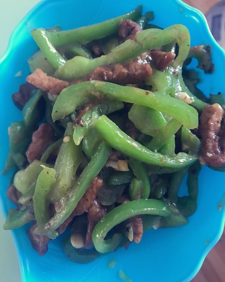 青椒肉丝