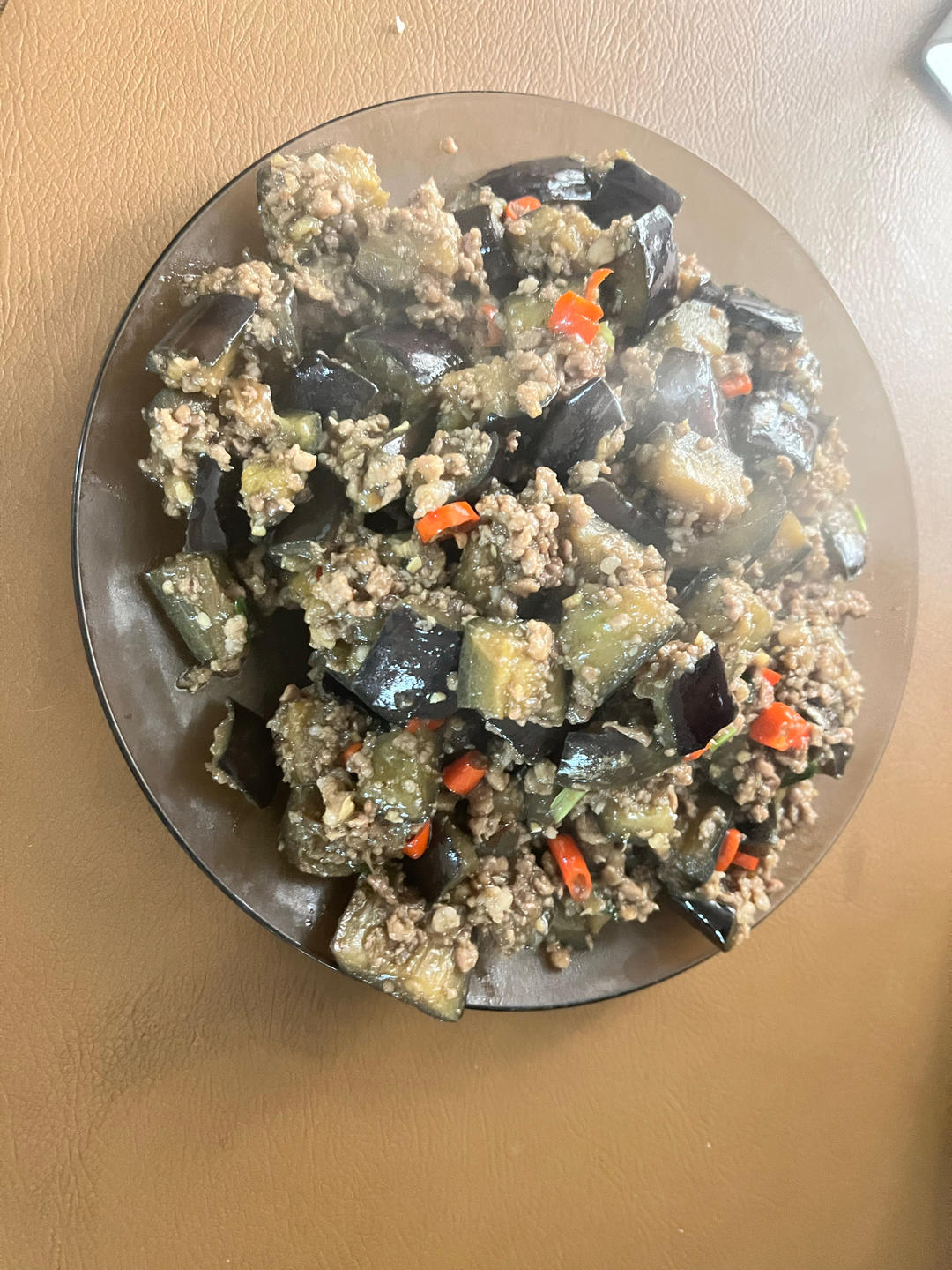 茄子炒肉