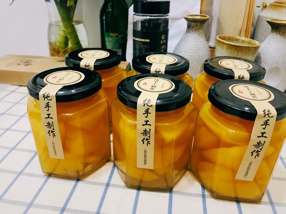 冰糖黄桃罐头（附常温保存方法）