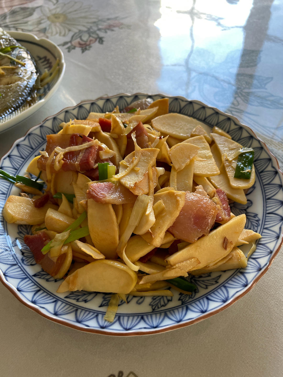 冬笋炒腊肉