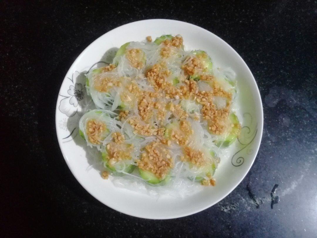 【0105】金银蒜粉丝蒸胜瓜（广东丝瓜） <302小厨房>