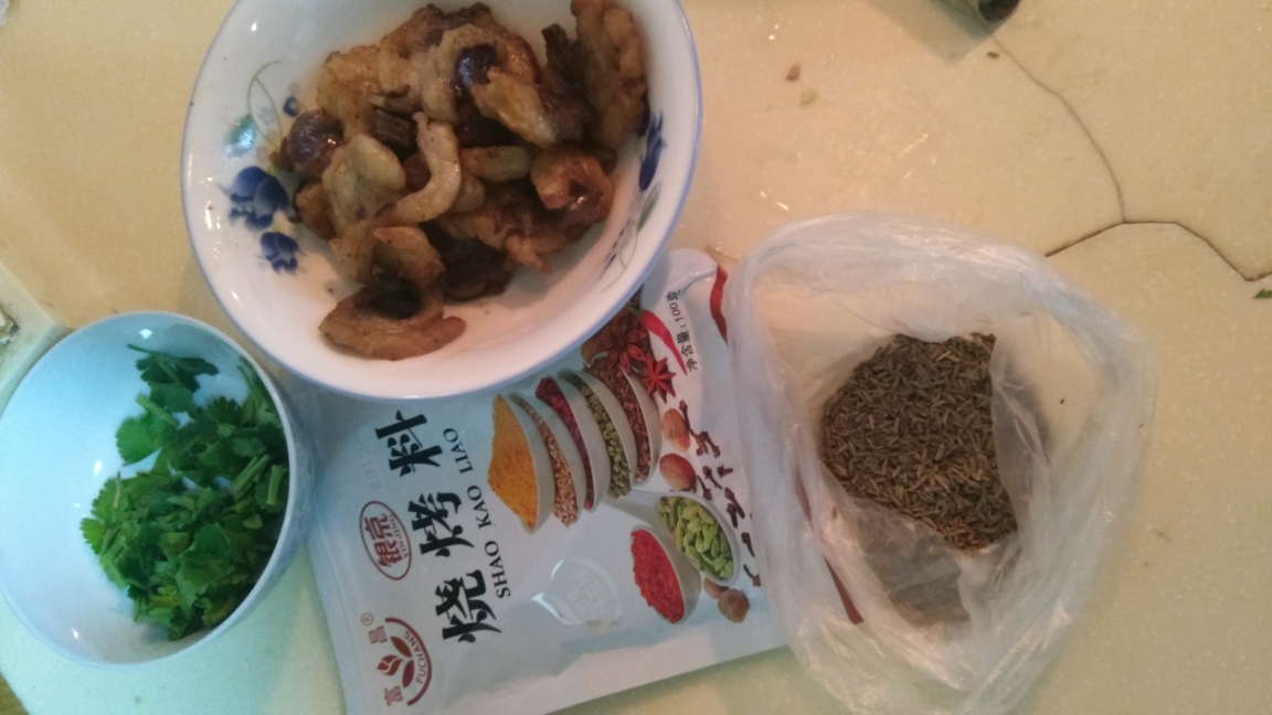 风味香酥煎羊腰的做法 步骤4