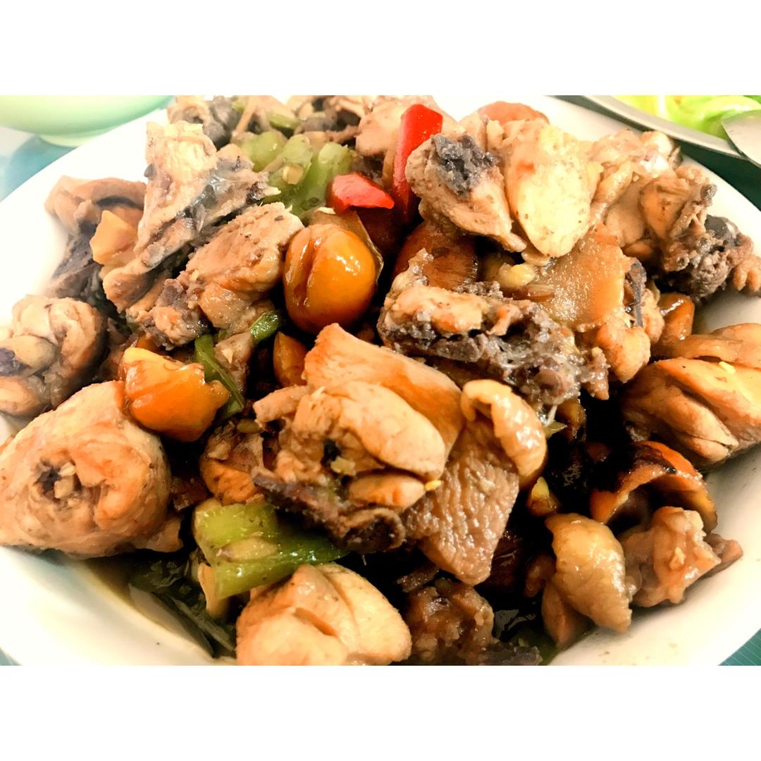 板栗烧鸡