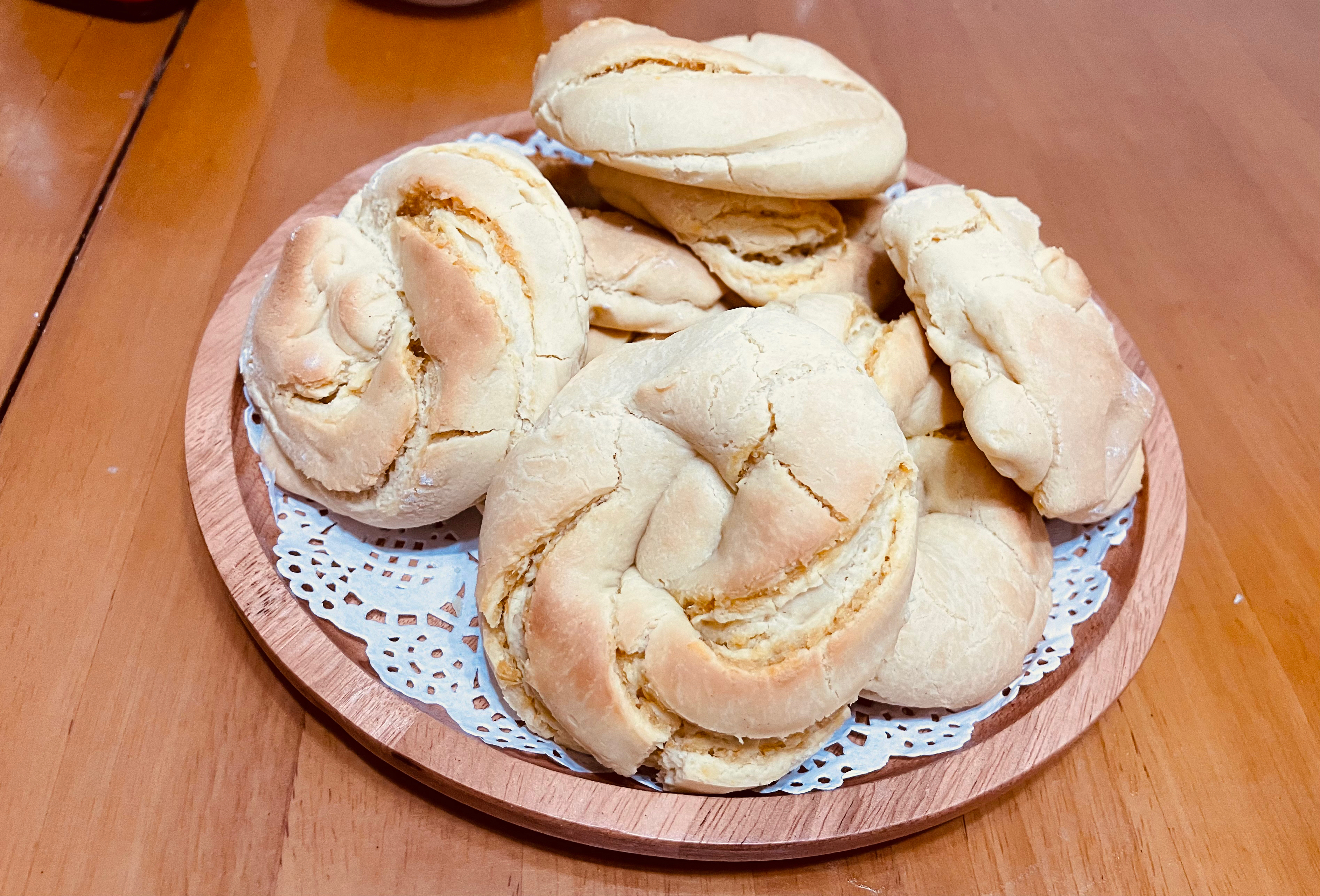 奶香椰蓉花朵小餐包